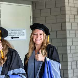 SMU Veterinary student ready to graduate