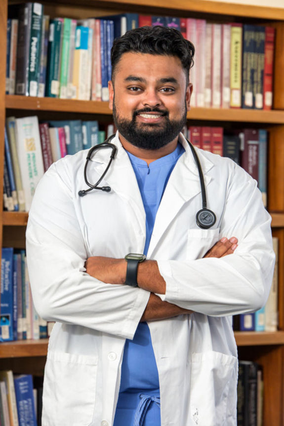 Yash Patel, Student from SMU Vet